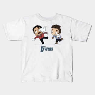 Festive Tiny Behrad and Nate Kids T-Shirt